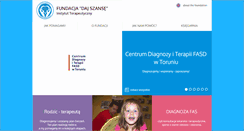 Desktop Screenshot of fundacja-dajszanse.pl